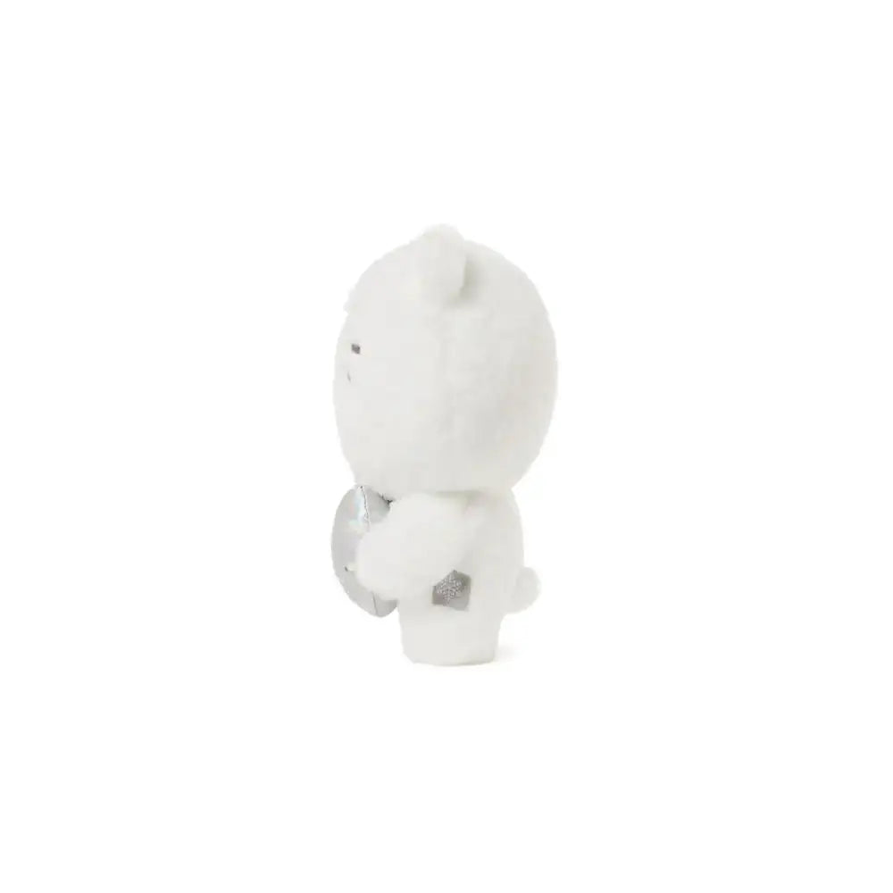 Kakao Friends - White Silver Snowflake Heart Plush Doll - Kakao Friends - Plush Doll - Harumio