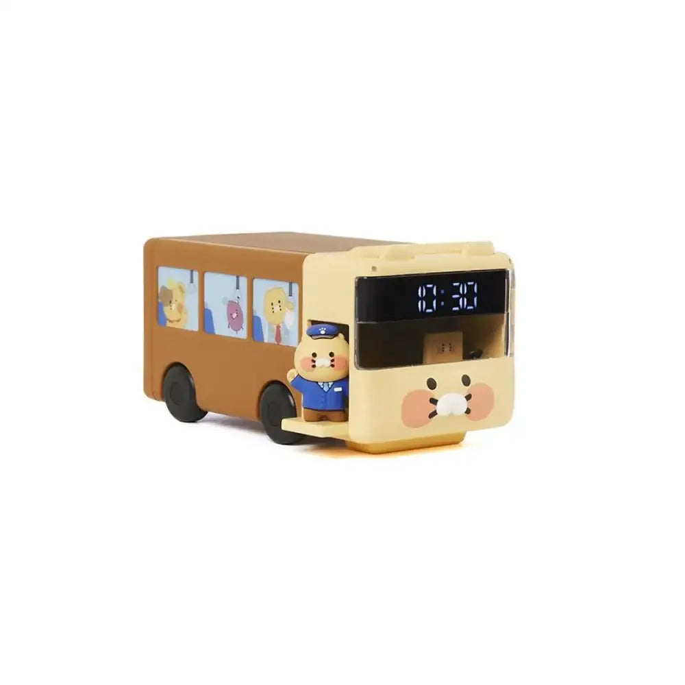 Kakao Friends - Choonsik Bus 2 in 1 Wireless Charging LED Clock - Kakao Friends - Wireless Charger - Harumio