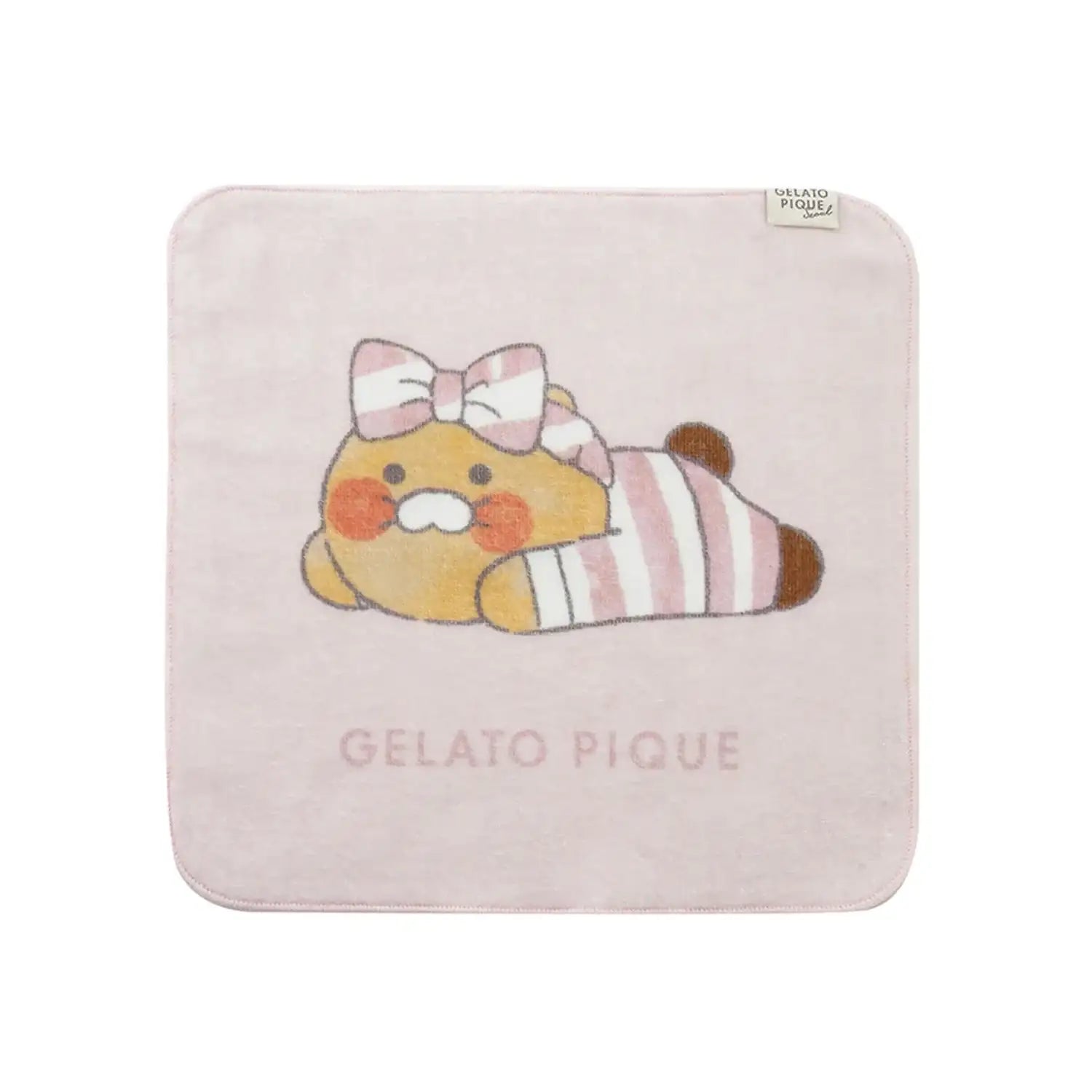 GELATO PIQUE X Kakao Friends - Choonsik Hand Towel (Pink) - Kakao Friends - Hand Towel - Harumio