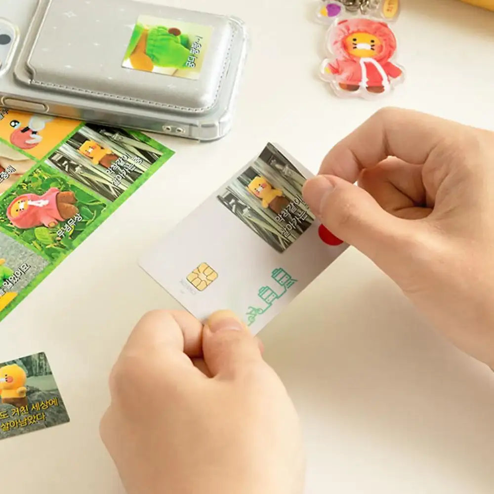 Kakao Friends - Choonsik Photo Square Sticker - Kakao Friends - Sticker - Harumio