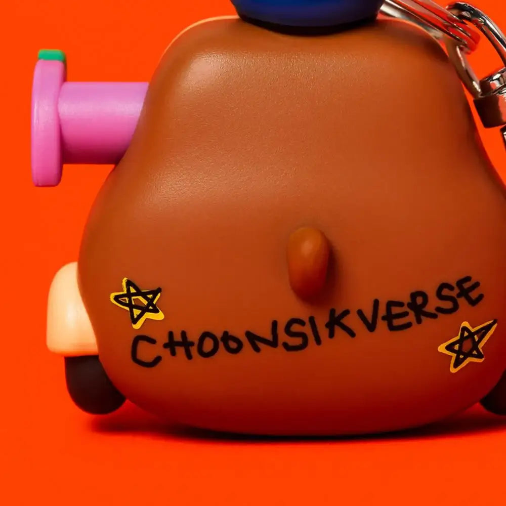 Kakao Friends - Choonsik Bus Moving Keyring - Kakao Friends - Keyring - Harumio