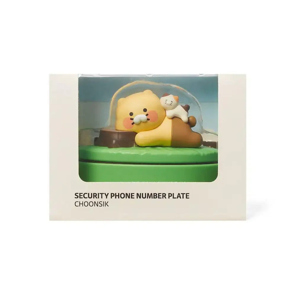 Kakao Friends - Baby Cat Choonsik Security Phone Number Plate - Kakao Friends - phone number plate - Harumio