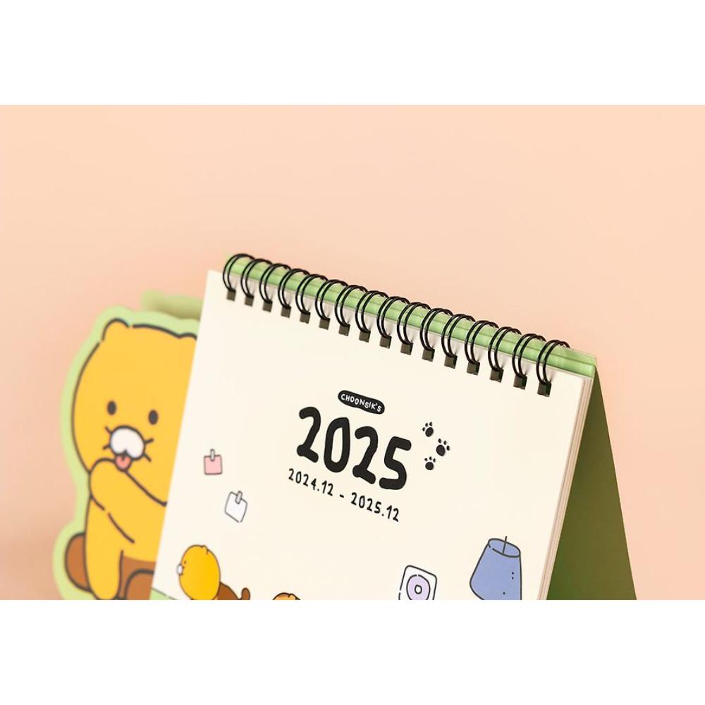 Kakao Friends - Peeping Choonsik 2025 Desk Calendar - Kakao Friends - Desk Calendar - Harumio