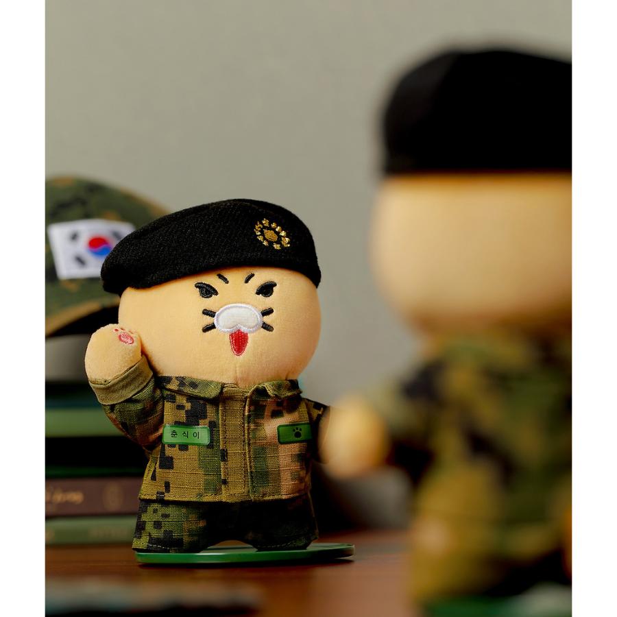 Kakao Friends - PROCHOON Soldier Standing Doll Keychain (Choonsik)