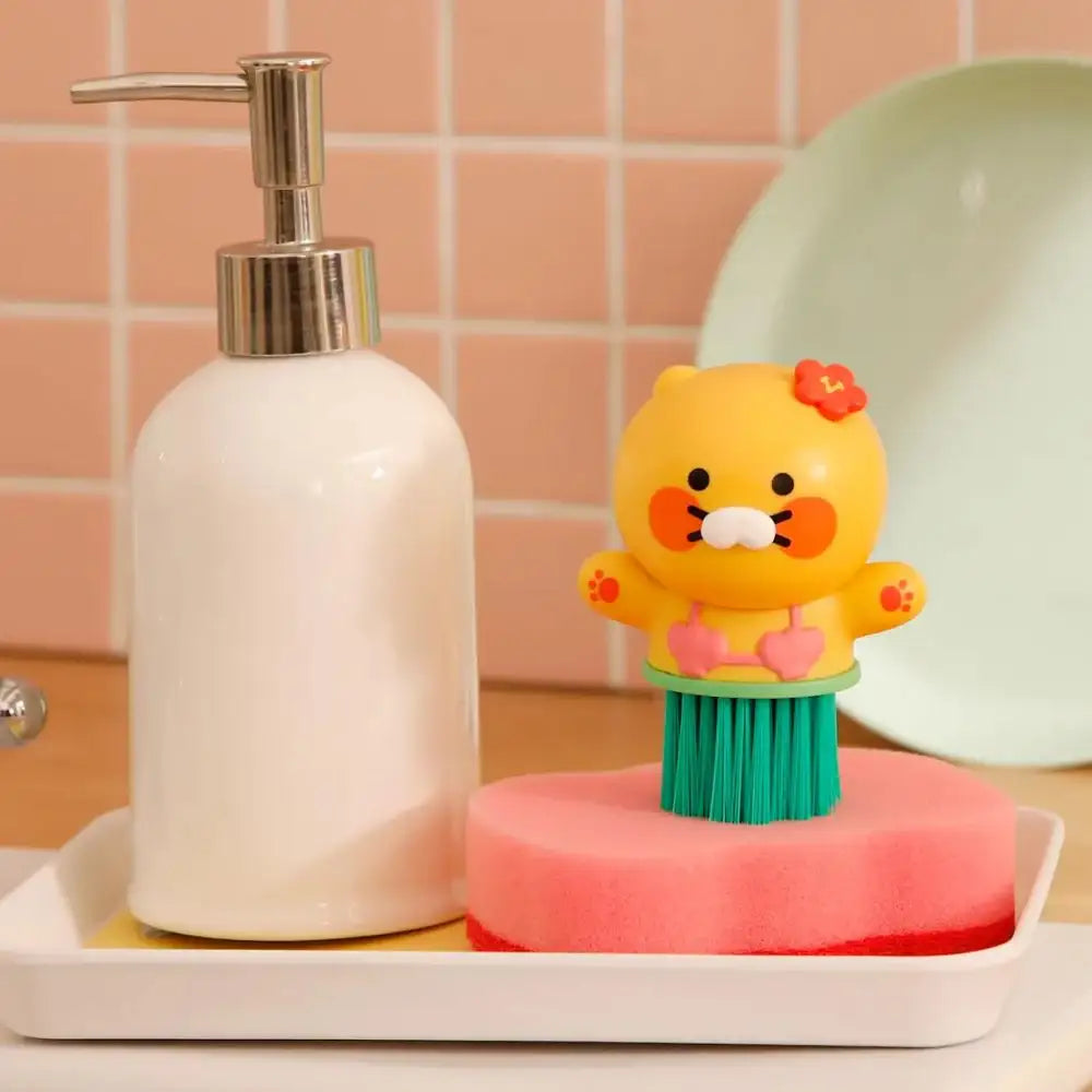 Kakao Friends - Choonsik Hula Hula Cleaning Brush - Kakao Friends - brush - Harumio