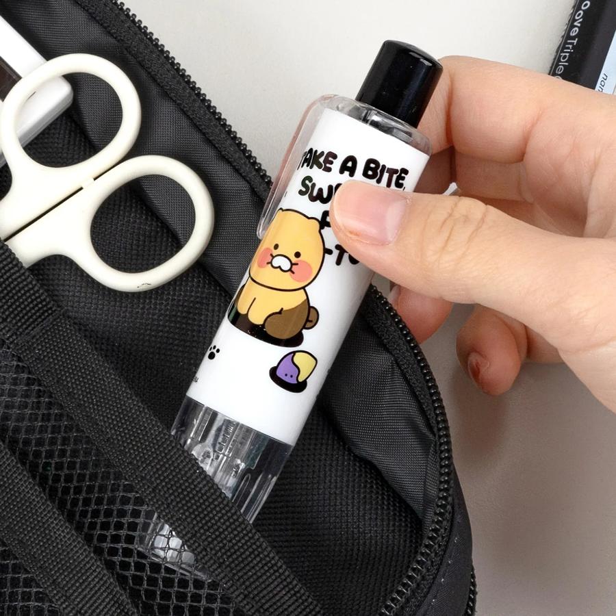 Kakao Friends - Monotone Knock-type Double-sided Tape Cover (Choonsik)
