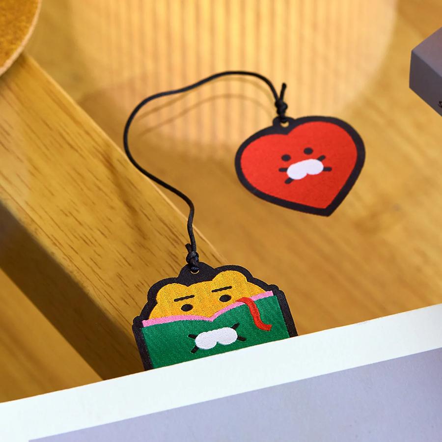 Daye Kim x Kakao Friends - Fabric Book Marker (Ryan & Choonsik)