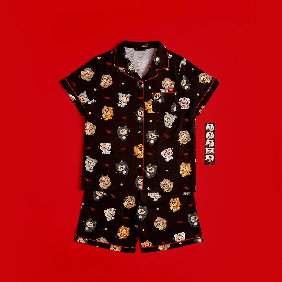 T1 x Kakao Friends - Choonsik Cooling Women Pajamas