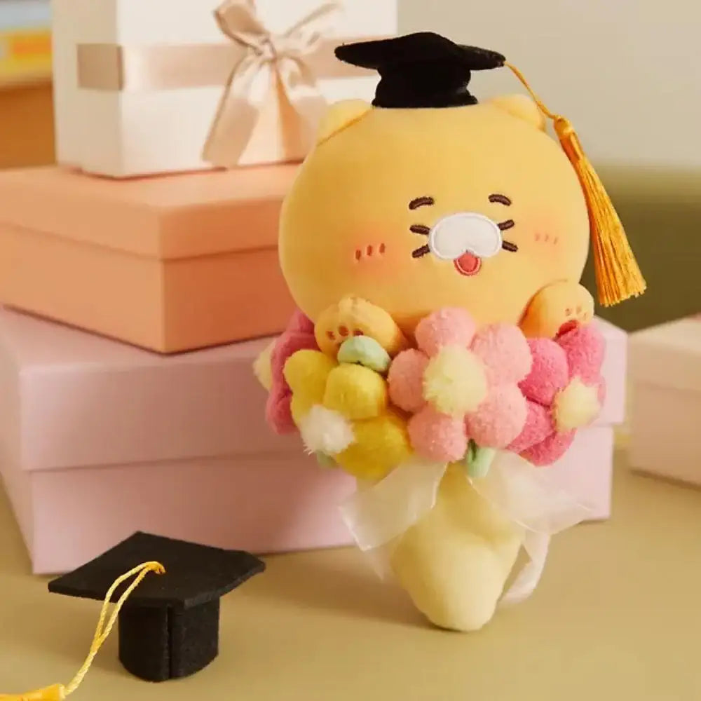 Kakao Friends - Choonsik Congratulations Graduation Flower Plush Doll - Kakao Friends - Plush Doll - Harumio