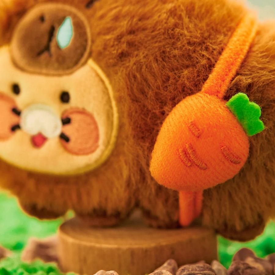 Kakao Friends - FRIENDZOO Capybara Doll Keyring (Choonsik)