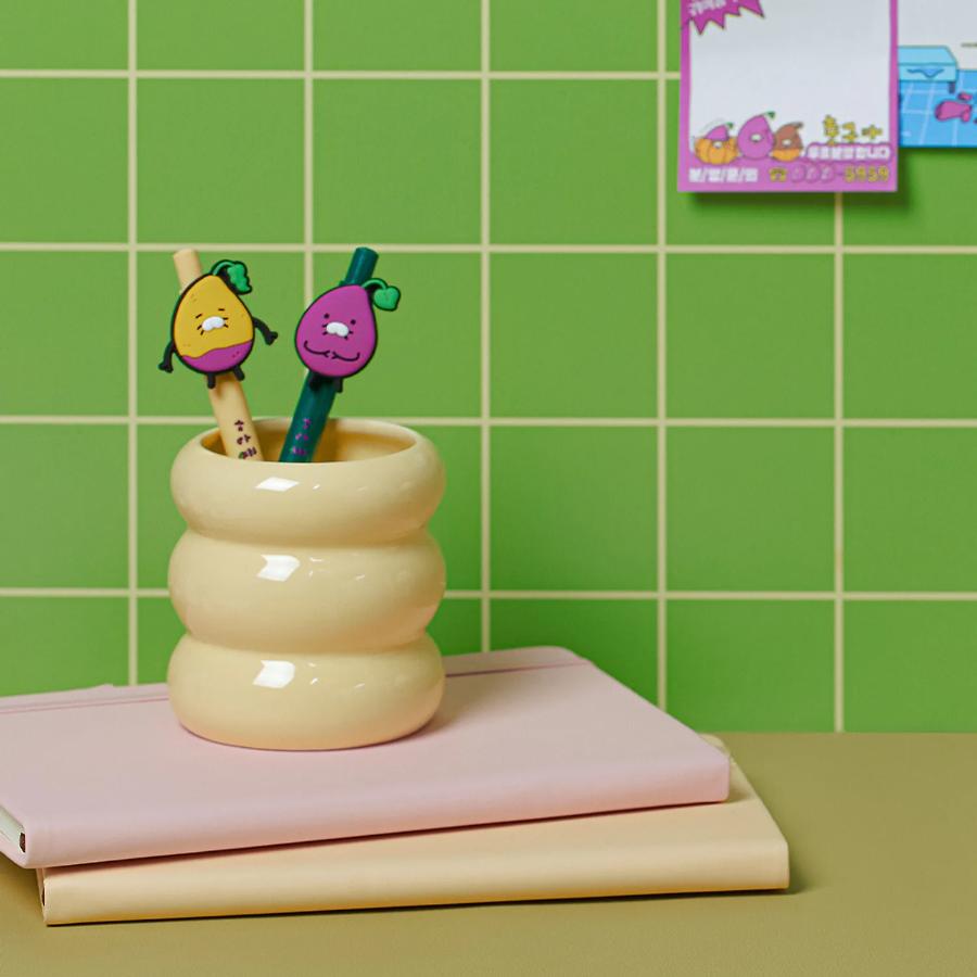 Kakao Friends - Chunguma Chunguma & Peeled Sweet Potato Gel Pen 2-Piece Set