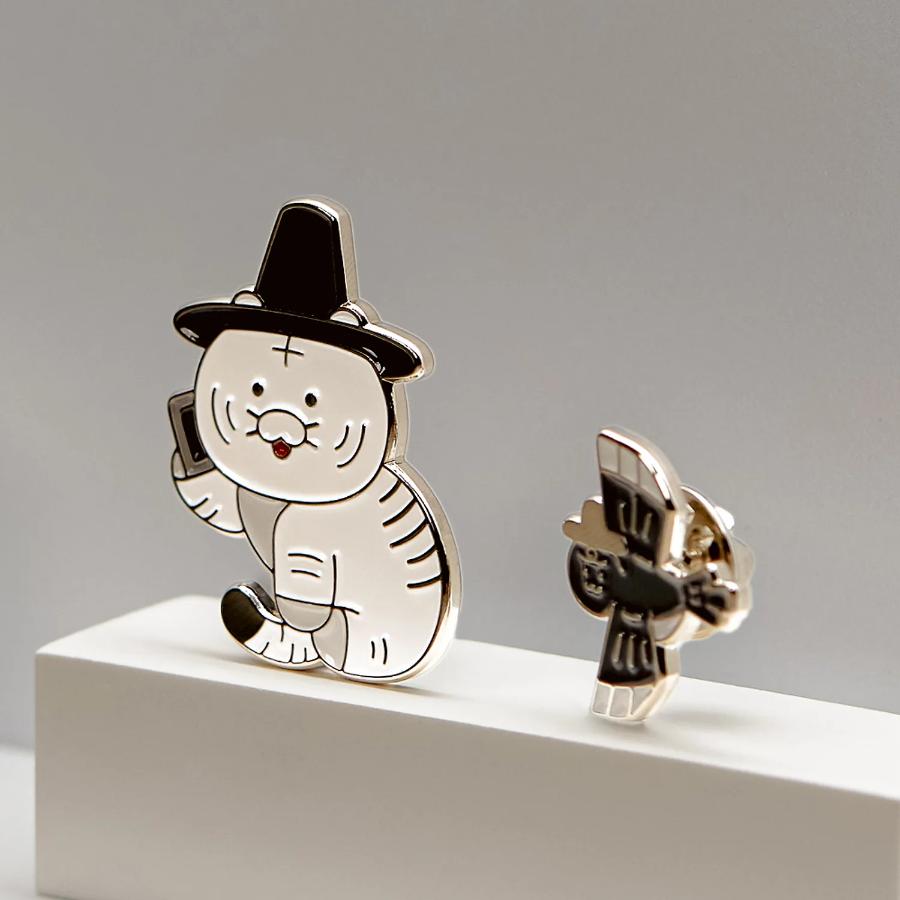 MU:DS x Kakao Friends - Hojakdo Badge 2-P Set (Choonsik & Jordy)