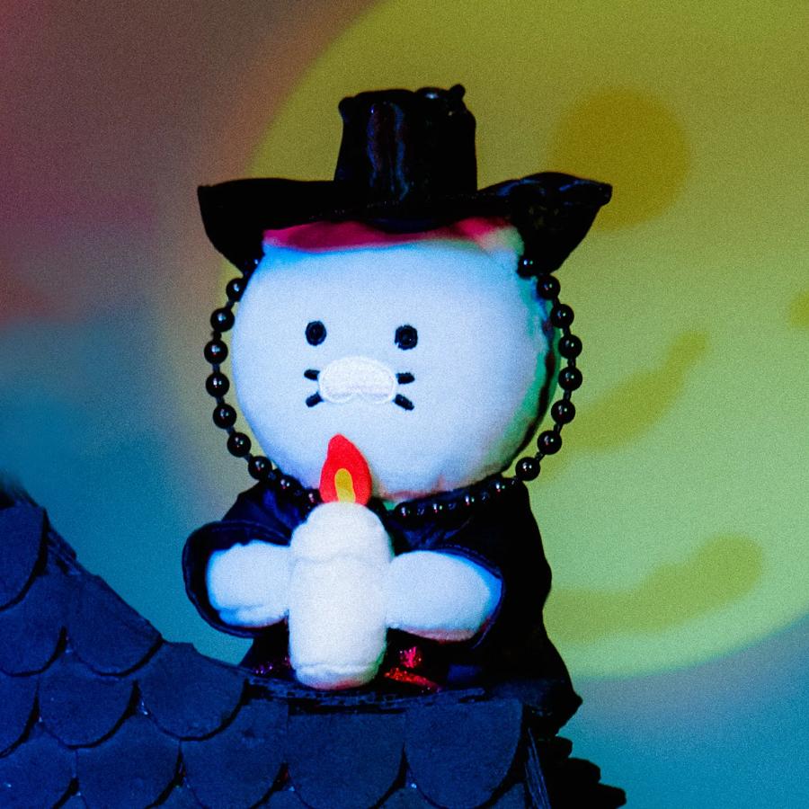Kakao Friends - Nyangnyang Special Grim Reaper Doll Keyring (Choonsik)