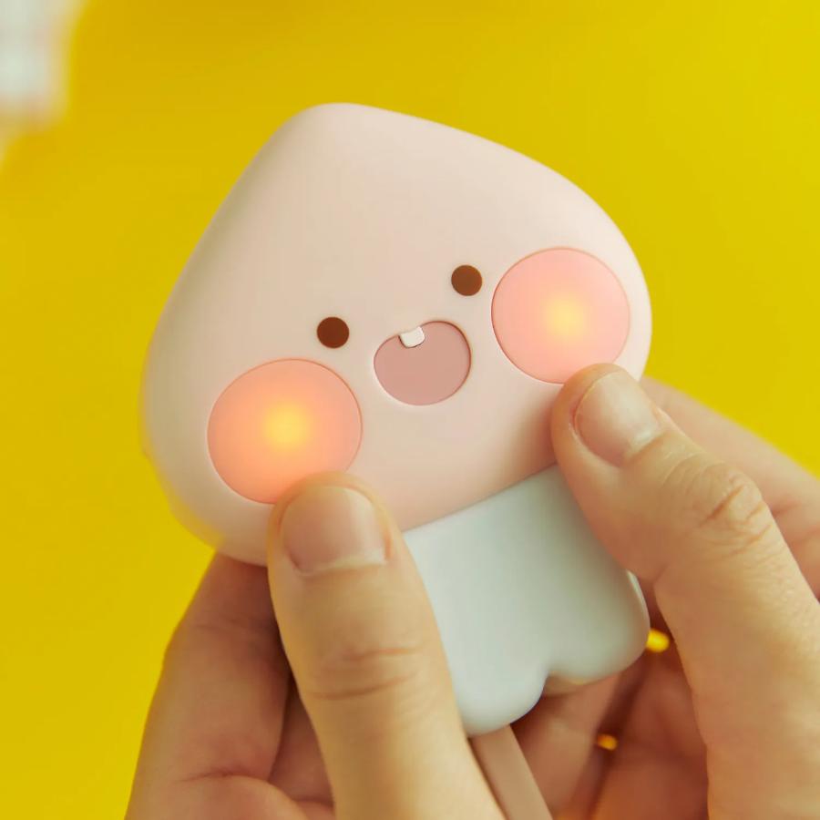 Kakao Friends - Little Apeach Blushing Cheeks Toothbrush Sterilizer