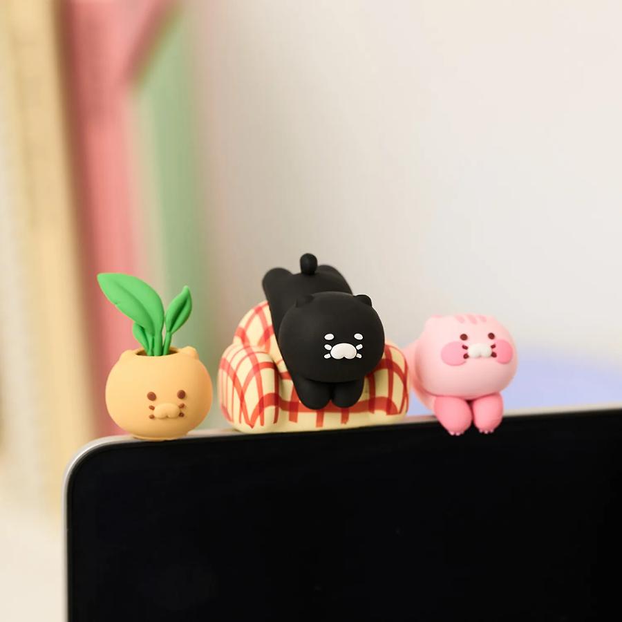 Kakao Friends - Black Choon Deco Figure Set (Choonsik)