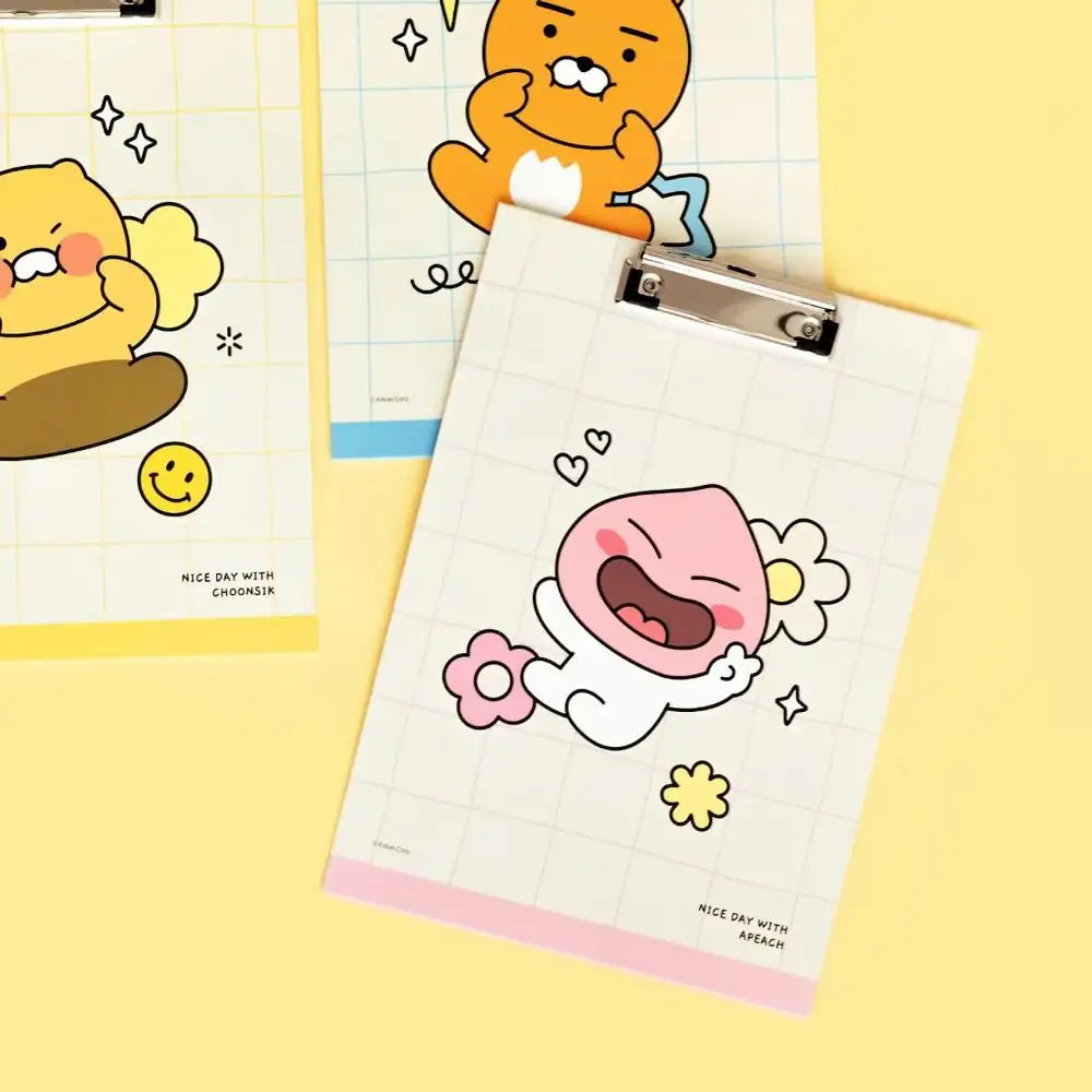 Kakao Friends - Seichee's Friends A4 Clipboard - Kakao Friends - Clipboard - Harumio