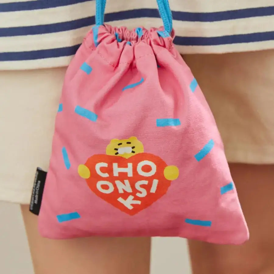 Daye Kim x Kakao Friends - Choonsik String Pouch - Daye Kim x Kakao Friends - String Pouch - Harumio