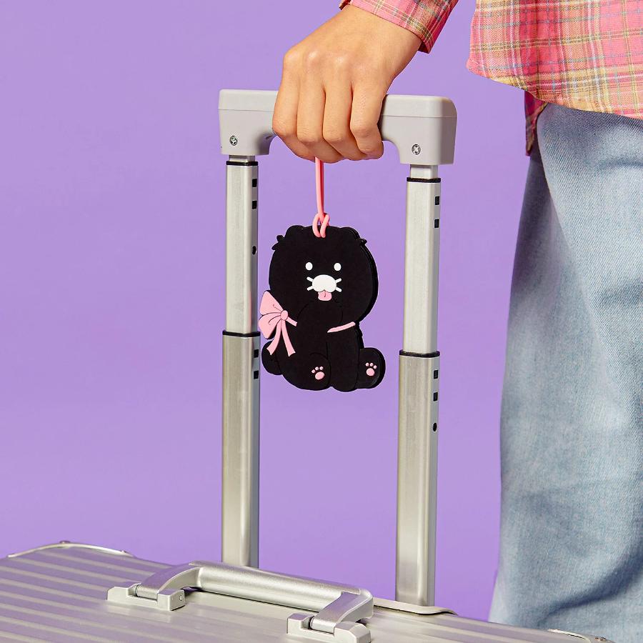 Kakao Friends - Black Choon Luggage Tag (Choonsik)