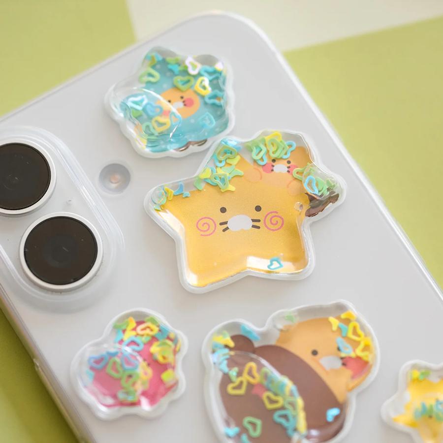 Kakao Friends - Byeolnan Choonsik Shaker Sticker Set