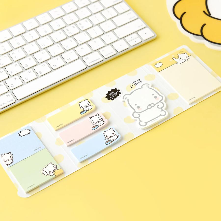 Kakao Friends - Bokshimi 4-Fold Adhesive Memo
