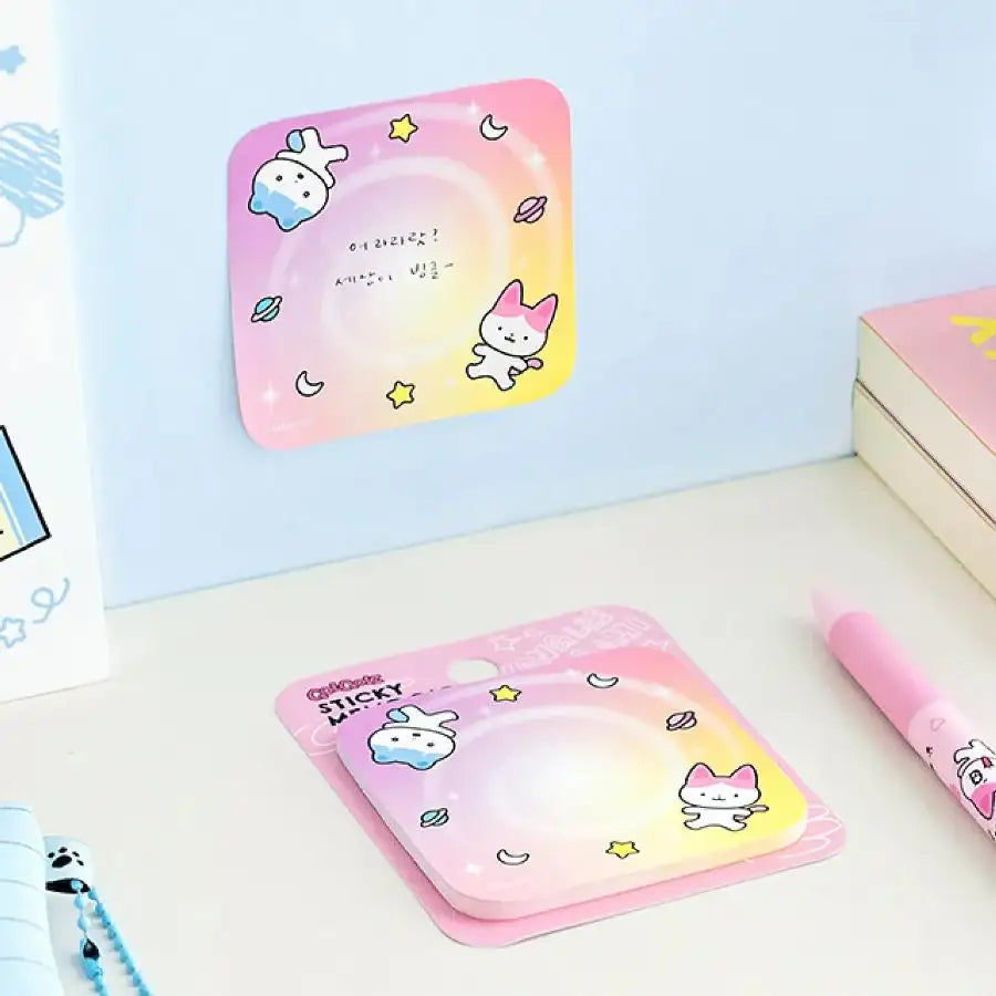 Kakao Friends - GOLGOLZ Round Sticky Note (Universe) - Kakao Friends - Sticky Note - Harumio