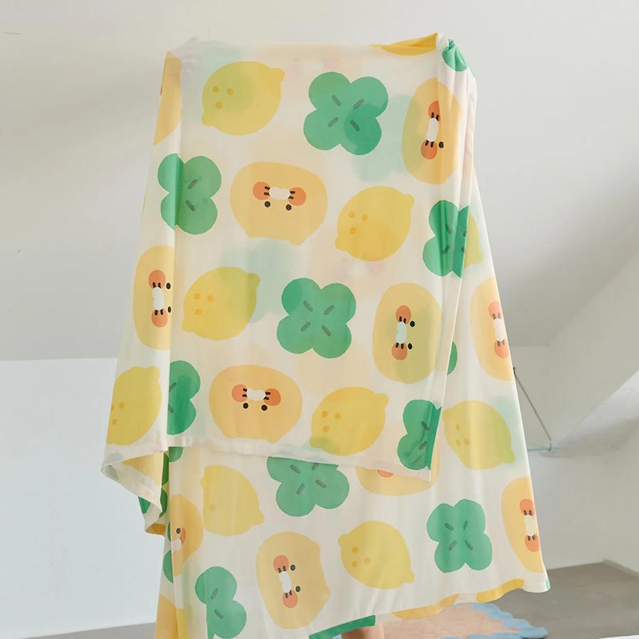 Kakao Friends - Lucky Day Contact Cooling Single Duvet (Choonsik)