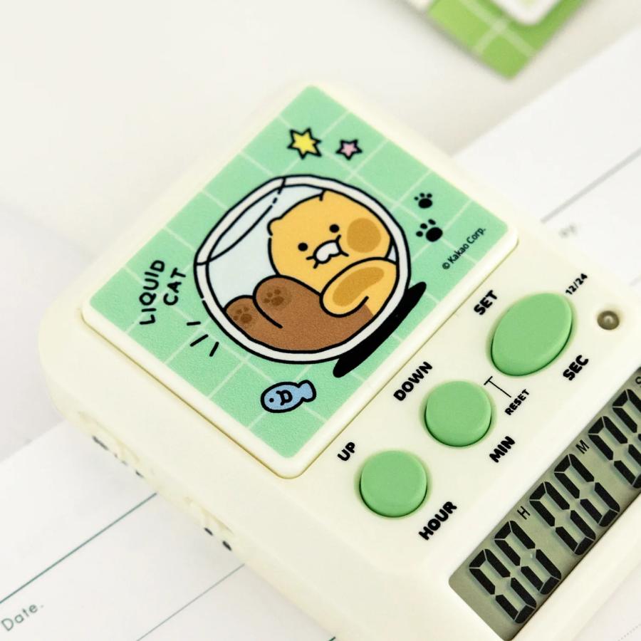 Kakao Friends - Liquid Cat Stopwatch (Choonsik)