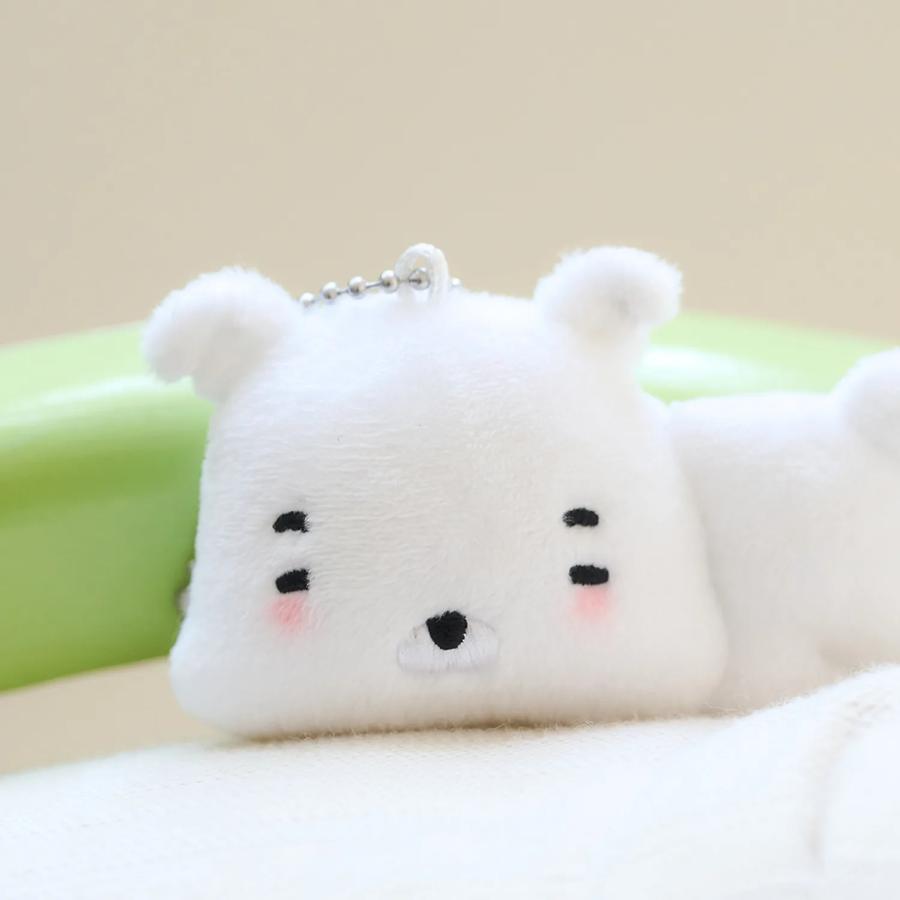 Kakao Friends - Bokshimi Mini Flat Doll Keyring