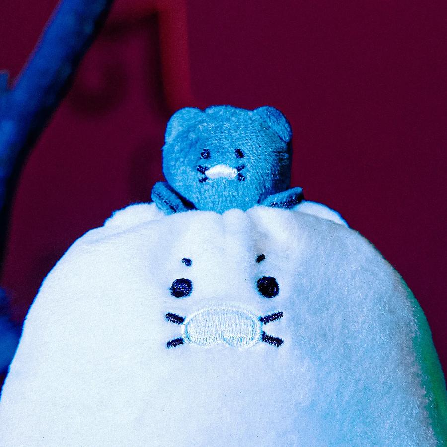 Kakao Friends - Nyangnyang Special Ghost Doll Keyring (Choonsik)