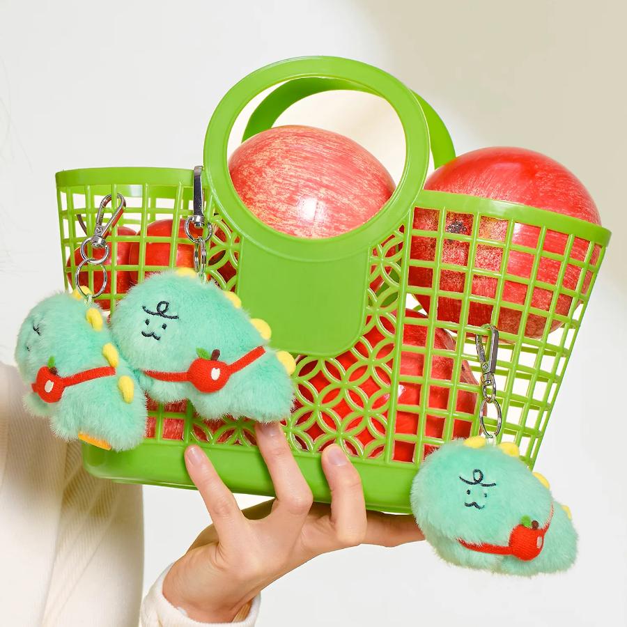 Kakao Friends - Fluffy Jordy Doll Keyring