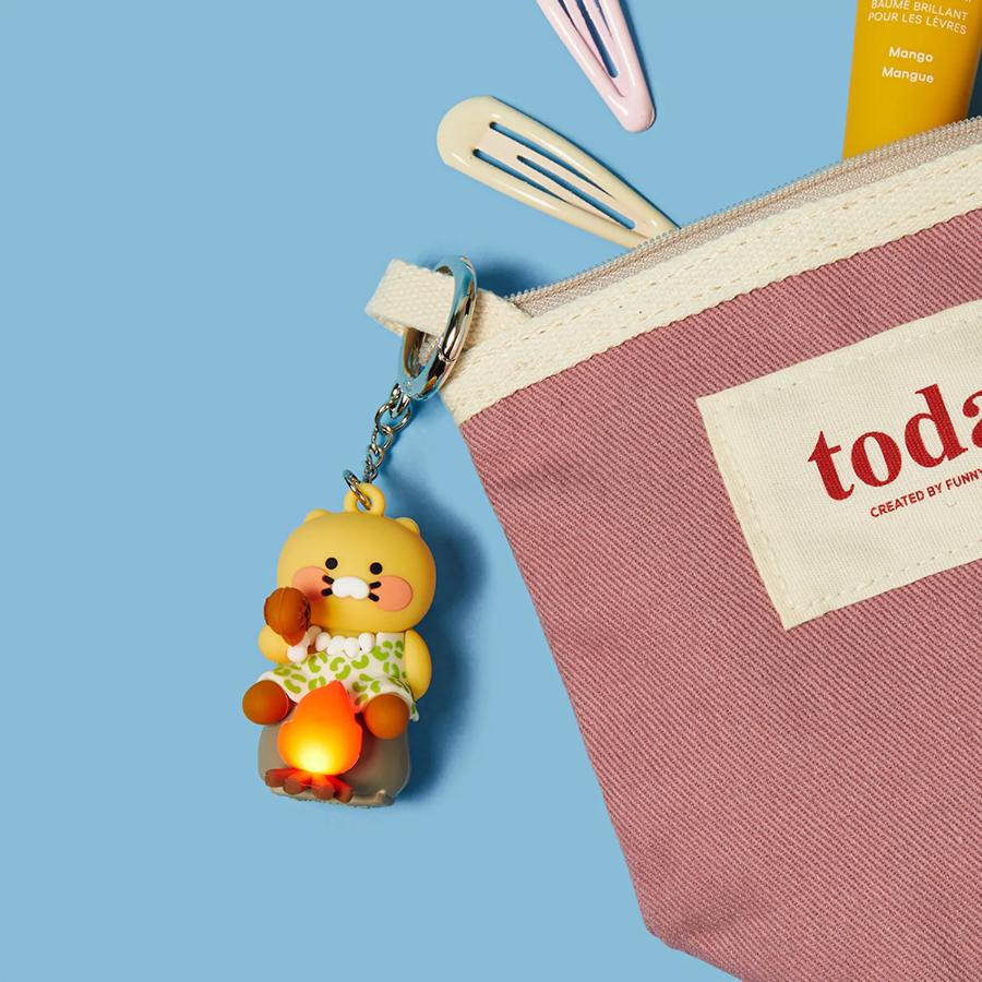 Kakao Friends - WOOGA CHOON LED Figure Keyring (Choonsik)