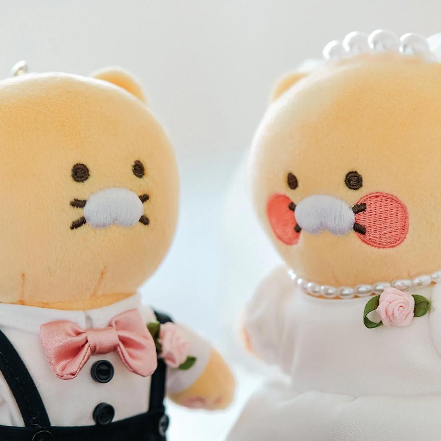 Kakao Friends - Choonsik's Happy Wedding Doll Keyring Set