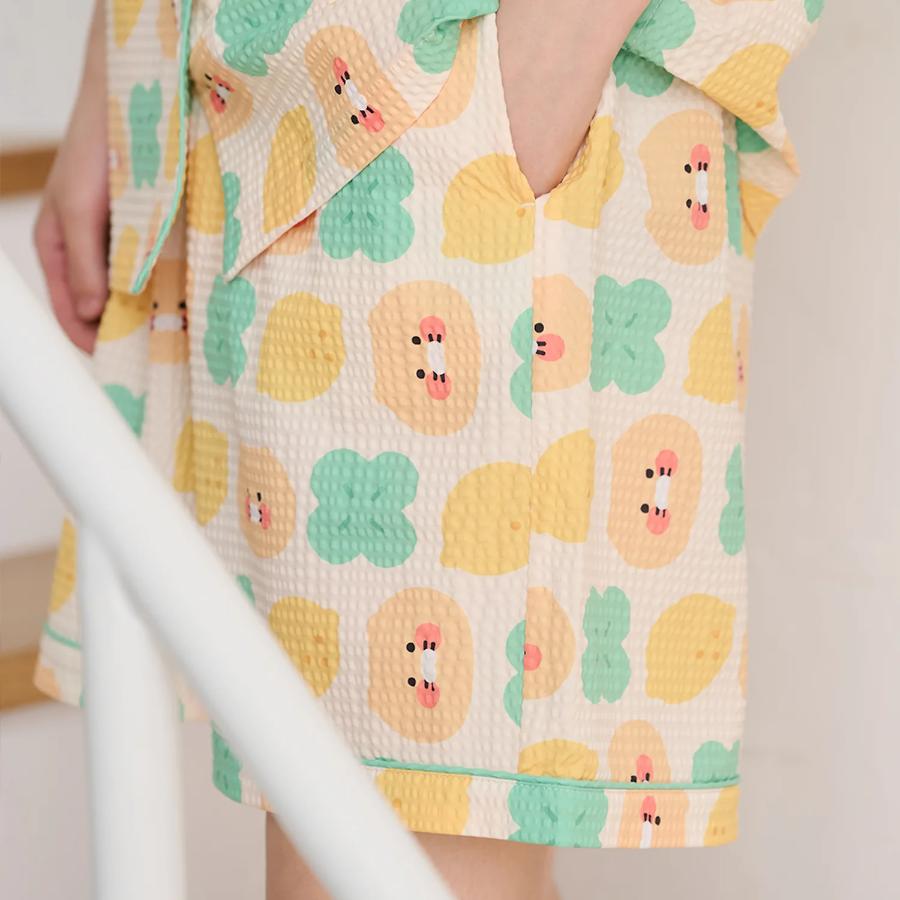 Kakao Friends - Lucky Day Women Cooling Pajamas (Choonsik)