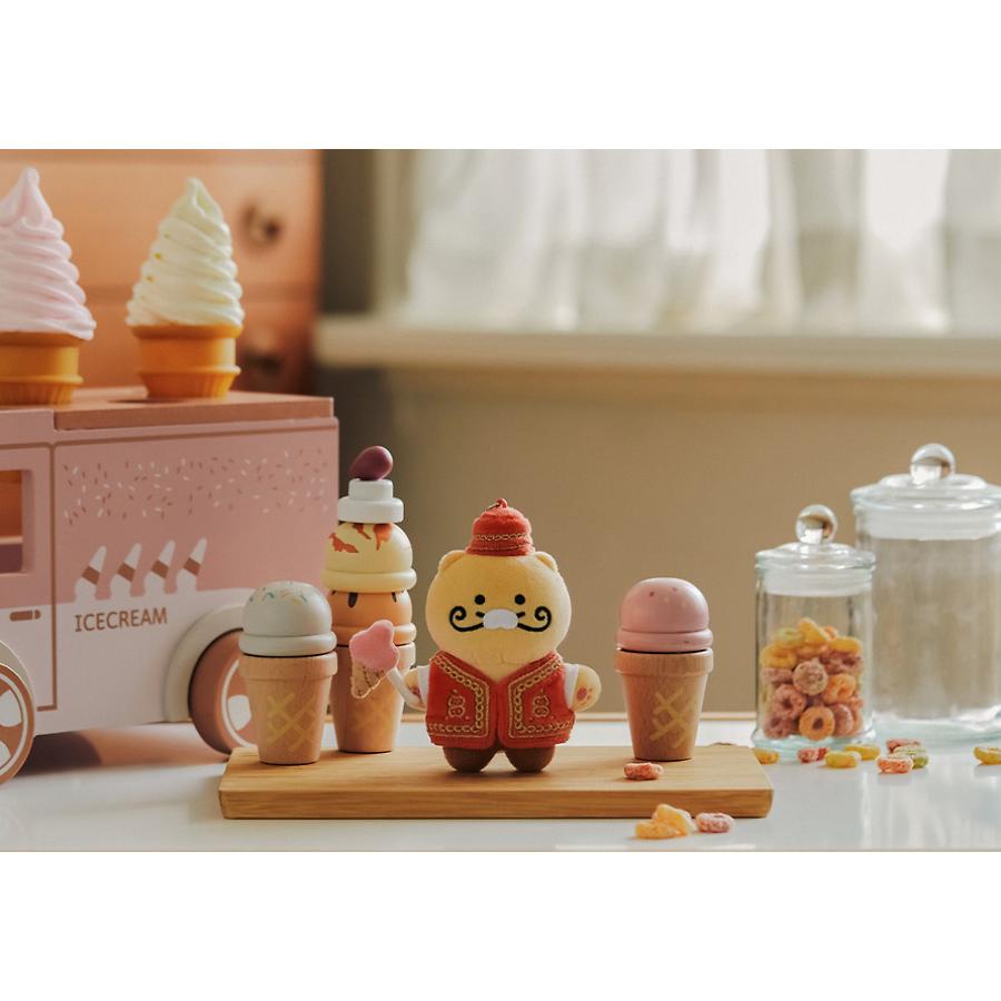 Kakao Friends - World Tour Turkish Ice Cream Doll Keyring (Choonsik)