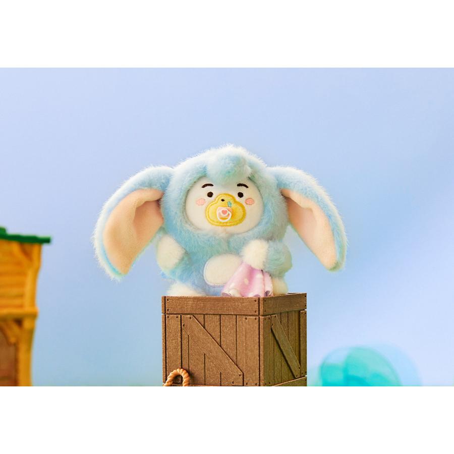 Kakao Friends - FRIENDZOO Elephant Doll Keyring (Little Tube)