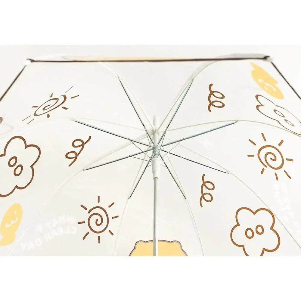 Kakao Friends - Dome-Shaped 8K Transparent Umbrella - Kakao Friends - Umbrella - Harumio