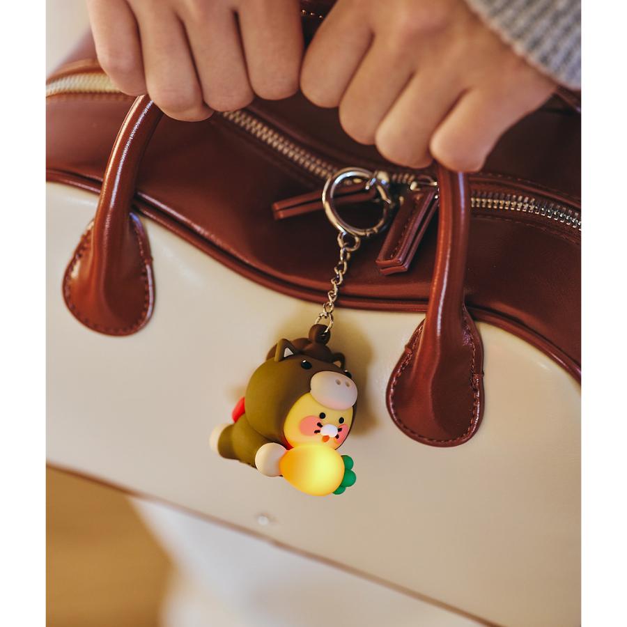 Kakao Friends - Lucky Pony Day LED Figure Keyring (Choonsik)