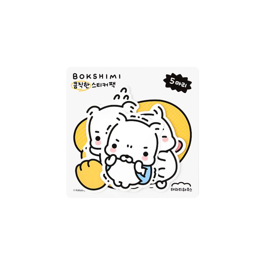 Kakao Friends - Bokshimi Big Point Removable Sticker Pack (Passion Mode)