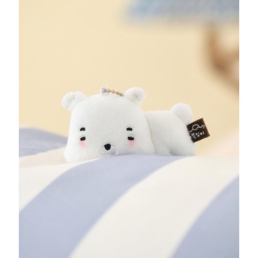Kakao Friends - Bokshimi Mini Flat Doll Keyring