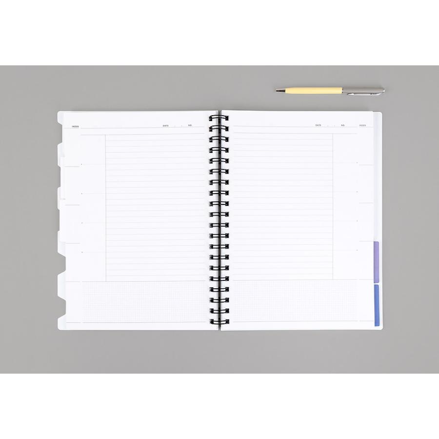 Kakao Friends - Monotone PP Cover Spring Notebook (Ryan)