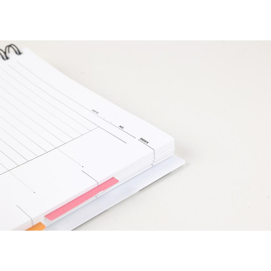Kakao Friends - Monotone PP Cover Spring Notebook (Choonsik)
