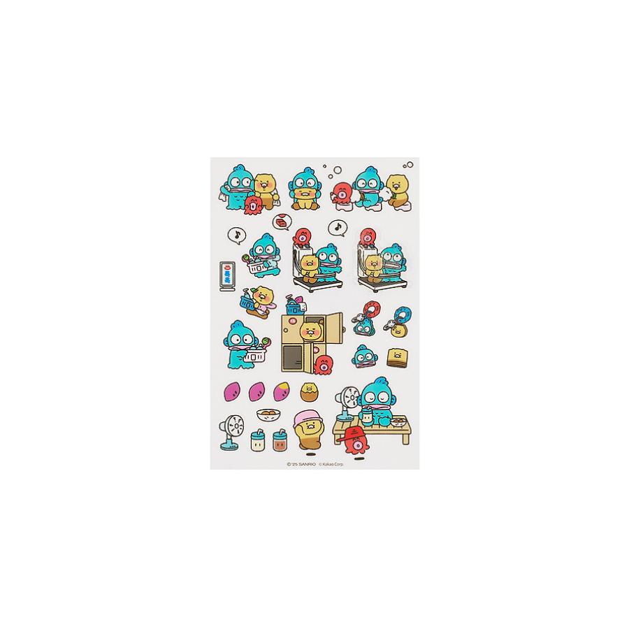 HANGYODON X Kakao Friends - Choonsik Transparent Sticker (Red)