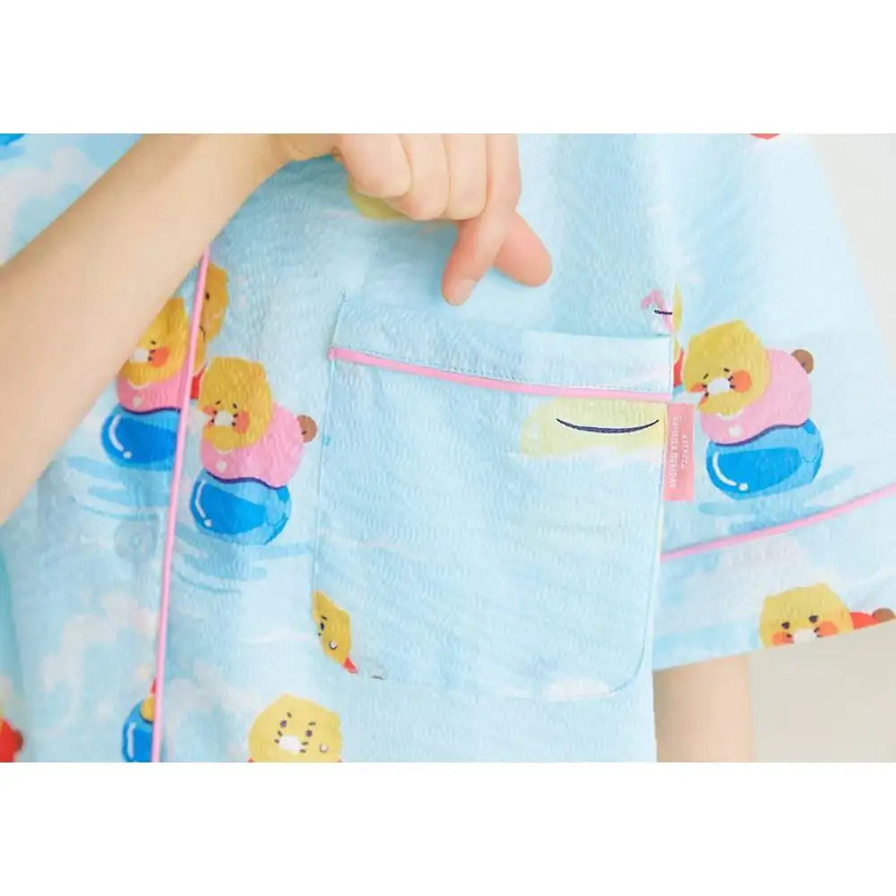 Kakao Friends - Choonsik Summer Holiday Cooling Pajamas Set - Kakao Friends - Pyjamas - Harumio