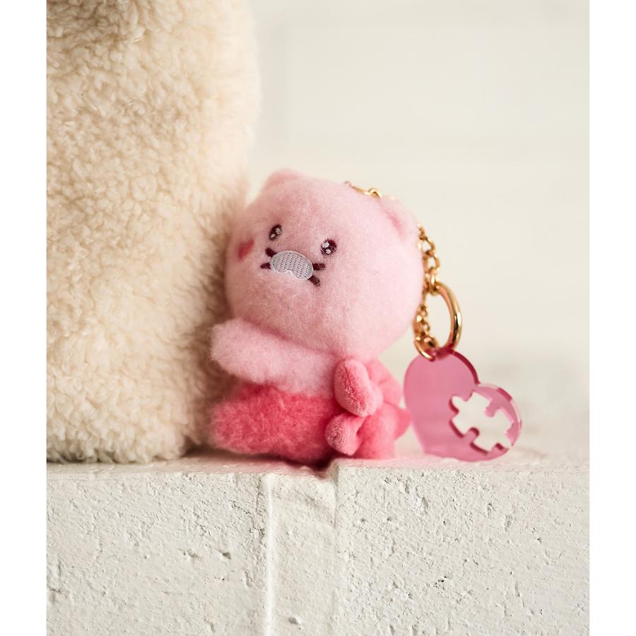 Kakao Friends - Black Choon Magnet Doll Keyring Set (Choonsik)