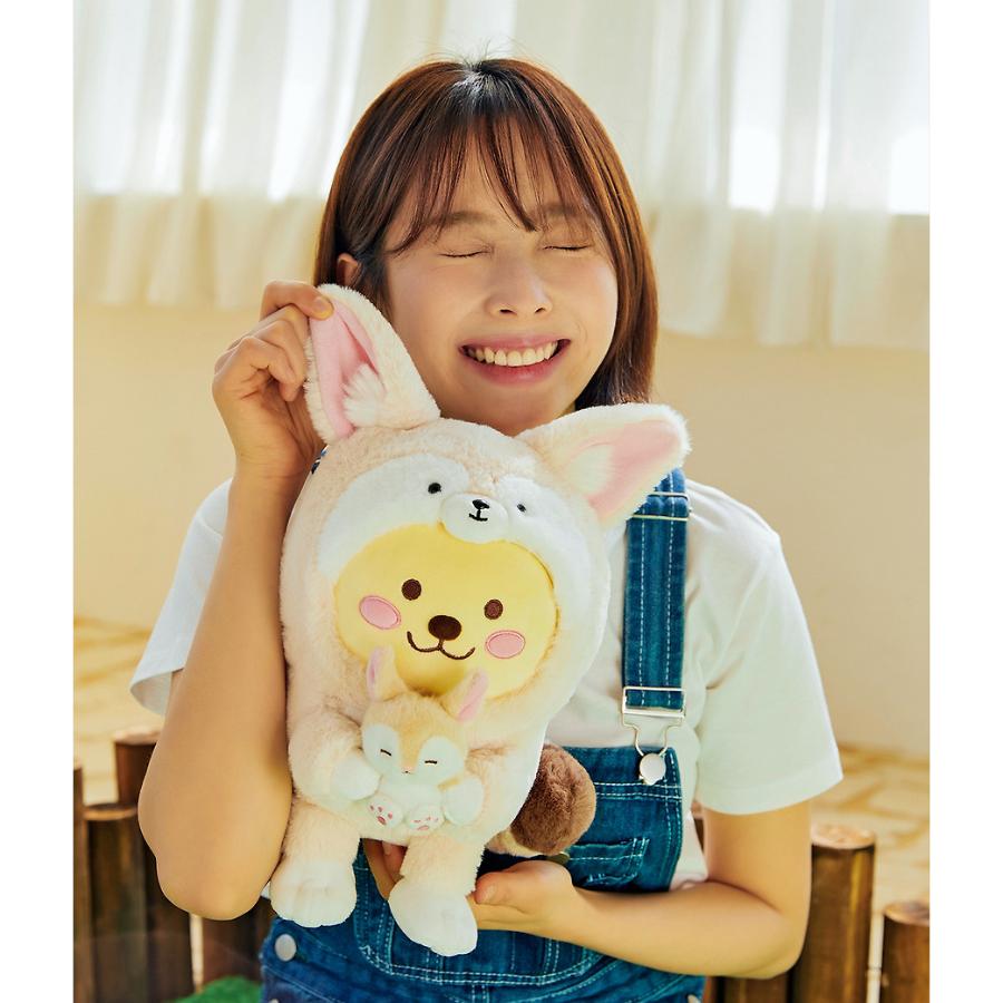 Kakao Friends - FRIENDZOO Desert Fox Plush Doll (Little Muzi)