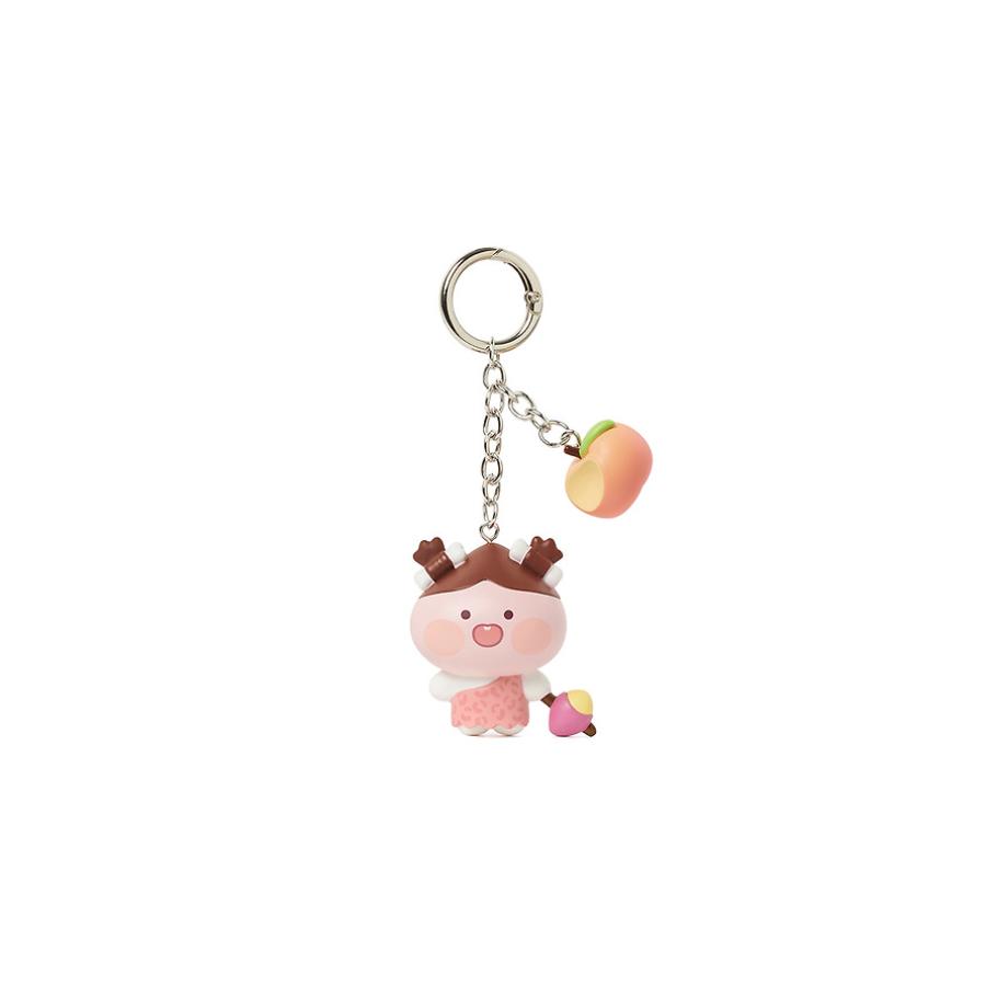 Kakao Friends - WOOGA CHOON Figure Keyring (Apeach)