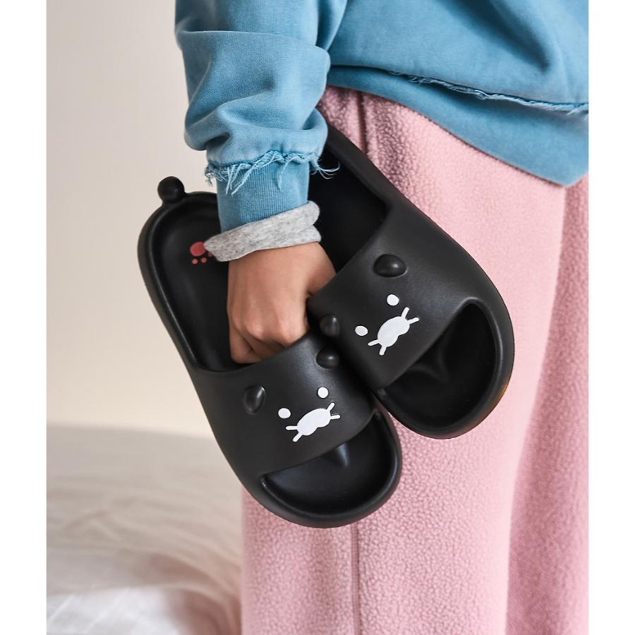 Kakao Friends - Black Choon Women Slippers (Choonsik)