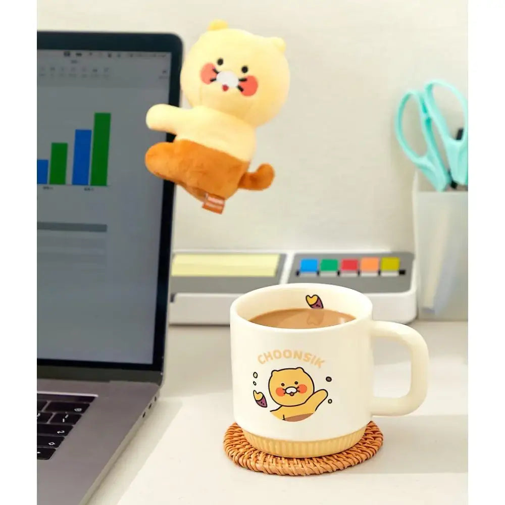 Kakao Friends - Choonsik Hug Mug & Doll Set - Kakao Friends - Mug - Harumio