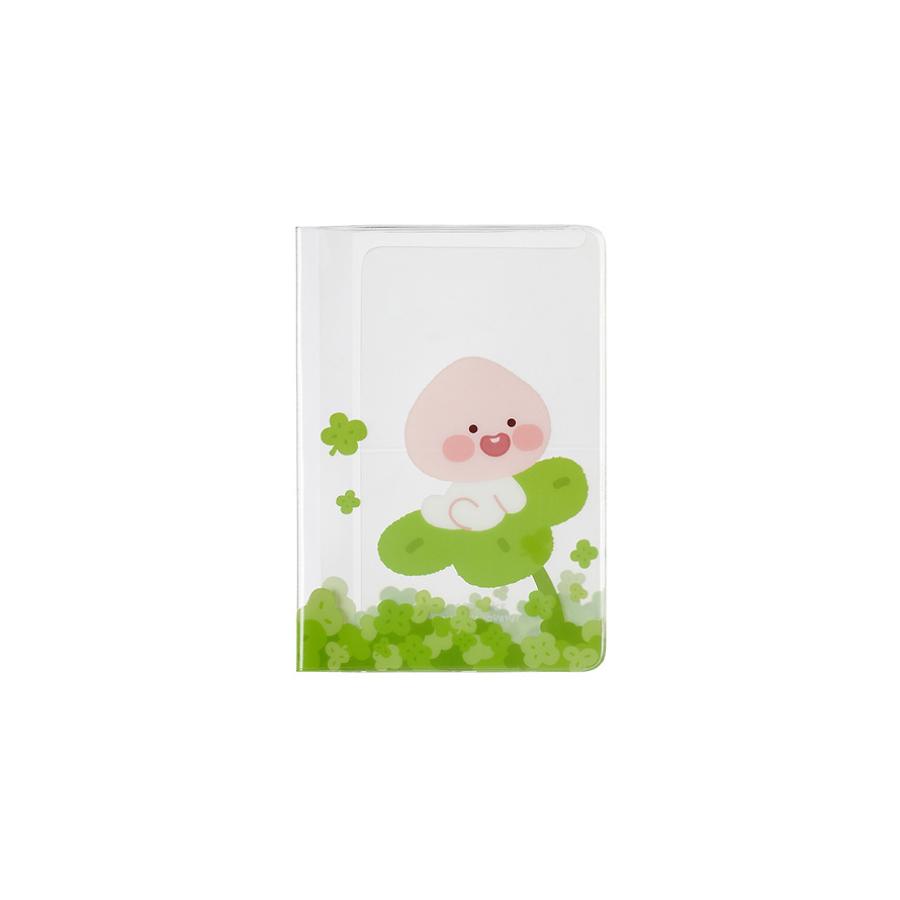 Kakao Friends - Four-leaf Clover Little Apeach Passport Case