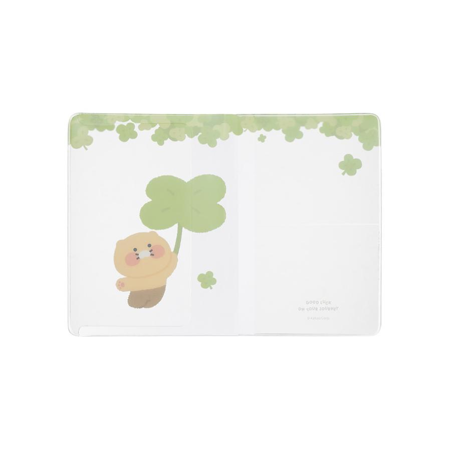 Kakao Friends - Four-leaf Clover Passport Case (Choonsik)